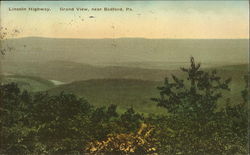 Lincoln Highway Bedford, PA Postcard Postcard