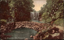 Minnehaha Falls Postcard