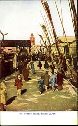 Street Scene Postcard