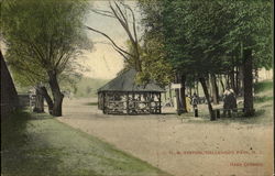 L. V. R. R. Station, Bellewood Park Pattenburg, NJ Postcard Postcard