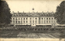 Carrousel militaire, la Charge. Saumur, France Postcard Postcard
