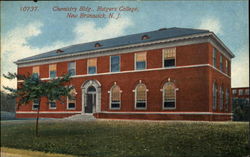Chemistry Bldg, Rutgers College Postcard