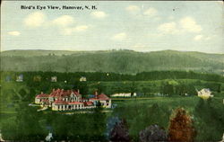 Bird's Eye View Hanover, NH Postcard Postcard
