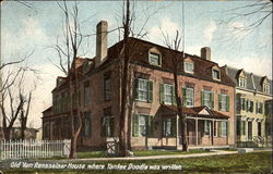Old Van Rensselaer House Postcard