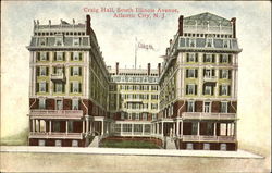 Craig Hall, South Illuniois Avenue Postcard