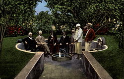 Fountian Of Youth Postcard