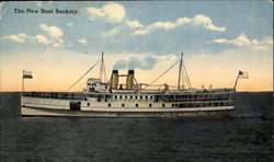 The New Boat Sankaty Postcard