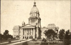 State Capitol Springfield, IL Postcard Postcard