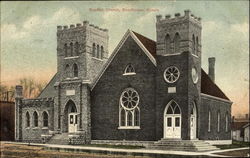 Baptist Church Roodhouse, IL Postcard Postcard