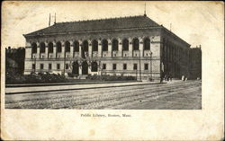 Public Library Postcard