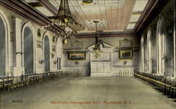 Ball Room, Narragansett Hotel Postcard