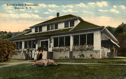 Rorick's Glen Restaurant Elmira, NY Postcard Postcard