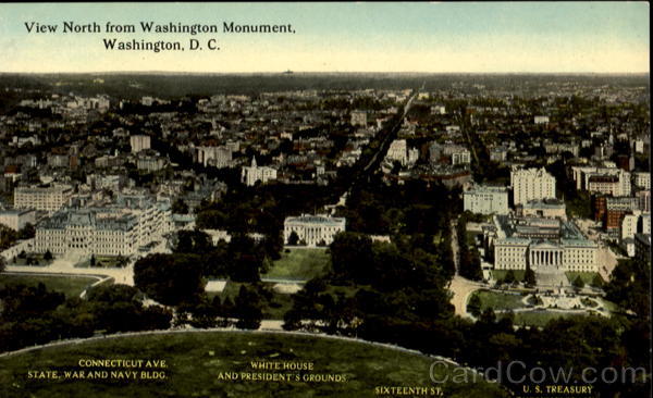 View North From Washington Monument District of Columbia