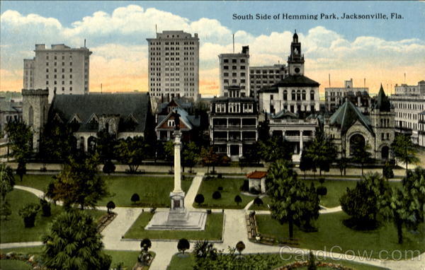South Suide Of Hemming Park Jacksonville Florida