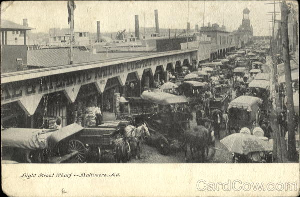 Light Street Wharf Baltimore Maryland