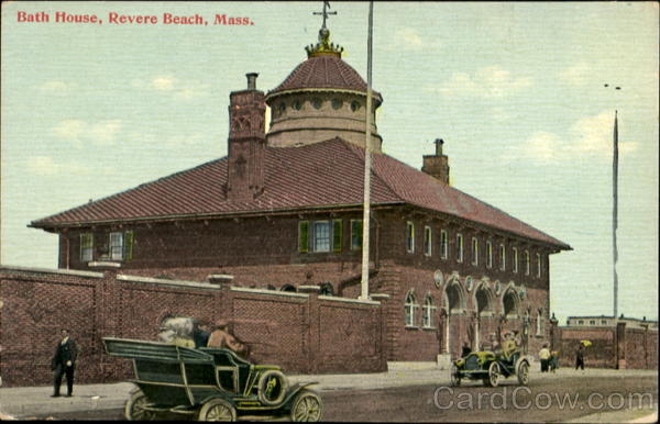 Bath House Revere Beach Massachusetts
