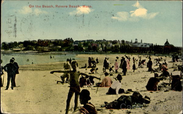 On The Beach Revere Beach Massachusetts