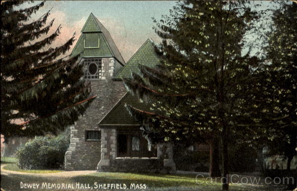 Dewey Memorial Hall Sheffield Massachusetts