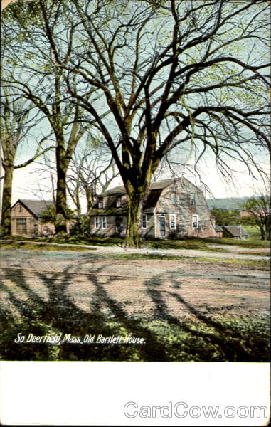 Old Bartlett House South Deerfield Massachusetts
