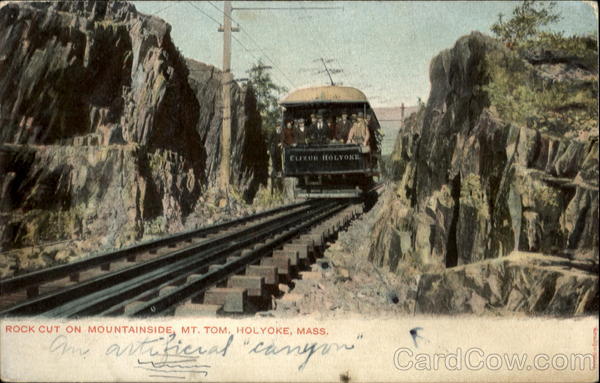 Rock Out On Mountainside, Mt. Tom Holyoke Massachusetts
