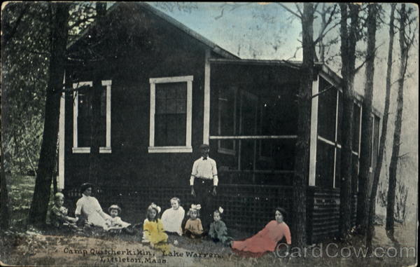 Camp Quitcherkikin, Lake Warren Littleton Massachusetts