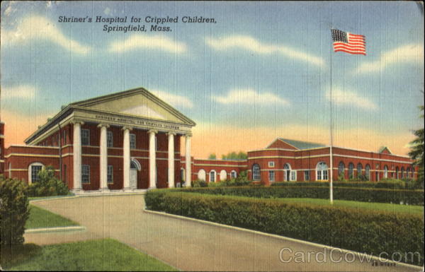 Shriner's Hospital For Crippled Children Springfield Massachusetts