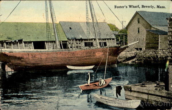 Foster's Wharf Beverly Massachusetts