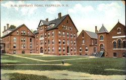 N. H. Orlphans Home Franklin, NH Postcard Postcard