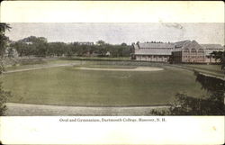 Oval And Gymnasium, Dartmouth College Postcard