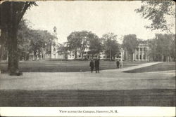 View Across The Campus Postcard