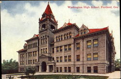 Washington High School Postcard