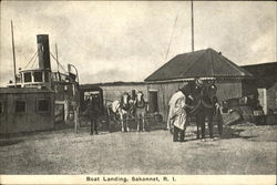 Boat Landing Postcard