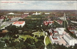 Washington Monument East View Postcard