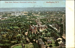 View From National Monument Looking East Postcard