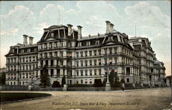 State War & Navy Department Building Postcard