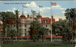 College Arms Hotel Deland, FL Postcard Postcard