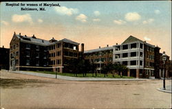 Hospital For Women Of Maryland Postcard