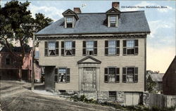 Old Lafayette House Marblehead, MA Postcard Postcard