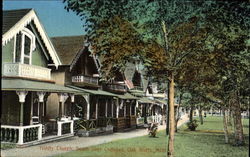 Trinity Church, South Side Cottages Oak Bluffs, MA Postcard Postcard
