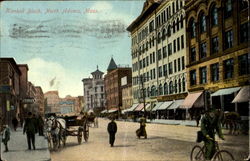 Kimbell Block North Adams, MA Postcard Postcard