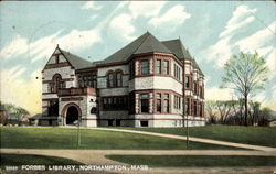 Forbes Library Postcard
