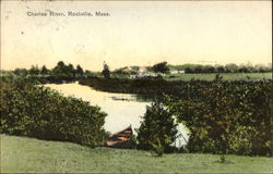 Charles River Rockville, MA Postcard Postcard