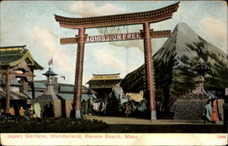 Japan Gardens, Wonderland Postcard