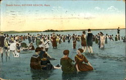 Beach Scene Postcard