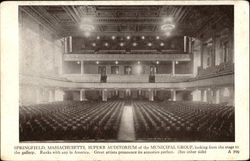 Super Audiktorium Of The Municipal Group Postcard