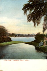 The Cove, Jamaica Pond Boston, MA Postcard Postcard
