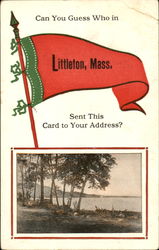 Can You Guess Who In Littleton Postcard