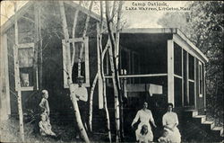 Camp Outlook, Lake Warren Postcard