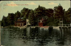 Camps At Sluice Pond Lynn, MA Postcard Postcard