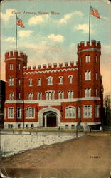 Cadet Armory Salem, MA Postcard Postcard
